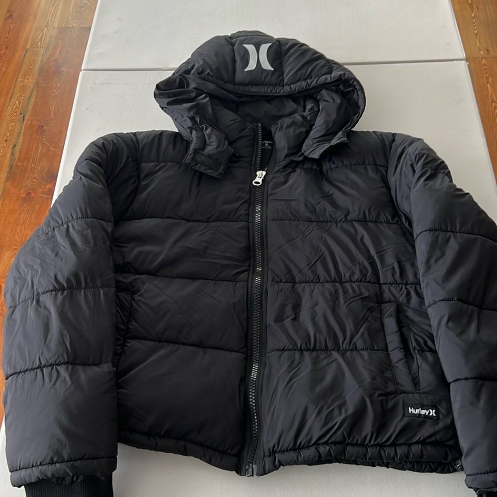 Hurley Zip Puffer Jacket XL